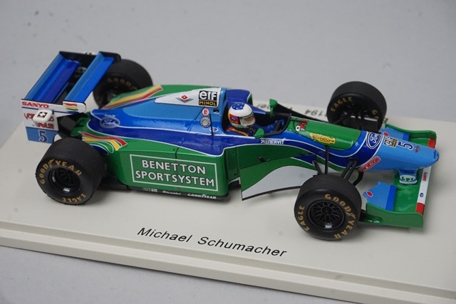 1/43 スパーク S4481 ベネトン B194 モナコGP 優勝 1994 #5 M