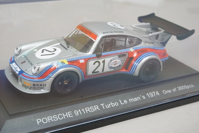 ミニカー EBBRO Porsche 911 RSR Turbo 1974 1/43 PORSCHE 911 RSR TURBO #9 MARTINI 1974 NURBURGRING EBBRO 1:43
