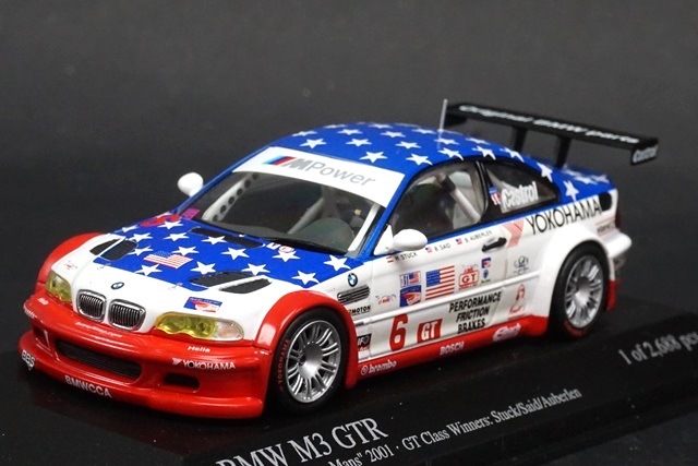 1/43 ミニチャンプス 400012106 BMW M3 GTR ALMS ”Petit Le Mans