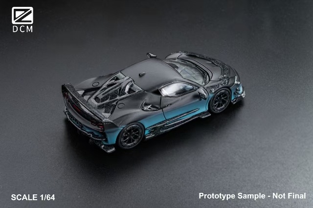 予約 DCM 1/64 マンソリー Mansory SF90 F9XX Black Blue Gradient