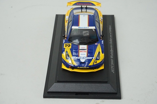 1/43 エブロ 43550 トヨタ ウェッズスポーツ セリカ JGTC 2003 #19