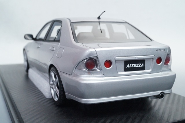 新品19B02-07 onemodel 1/18 トヨタ アルテッツァ Silver Metallic
