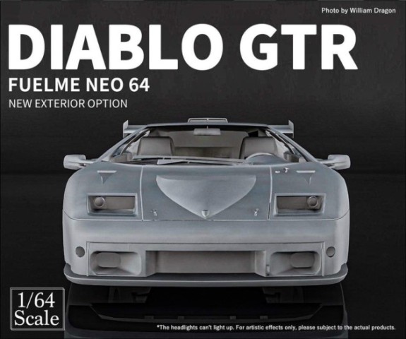 予約 FUELME MODELS 1/64 ランボルギーニ ディアブロ Diablo GTR
