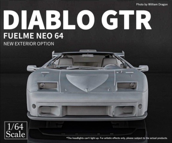 ͽ  FUELME MODELS 1/64 ܥ륮 ǥ֥ Diablo GTR Alitalia