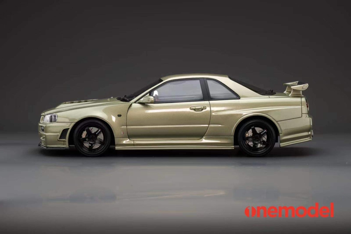 ���� 22A01-13 onemodel 1/18 Nismo R34 GT-R Z-tune Millennium Jade WEB����