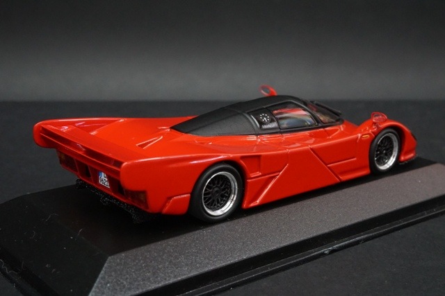 1/43 ミニチャンプス ダウアー ポルシェ 962 GT Street レッド 1/43 ミニチャンプス Dauer Porsche 962 GT Street Red Minichamps
