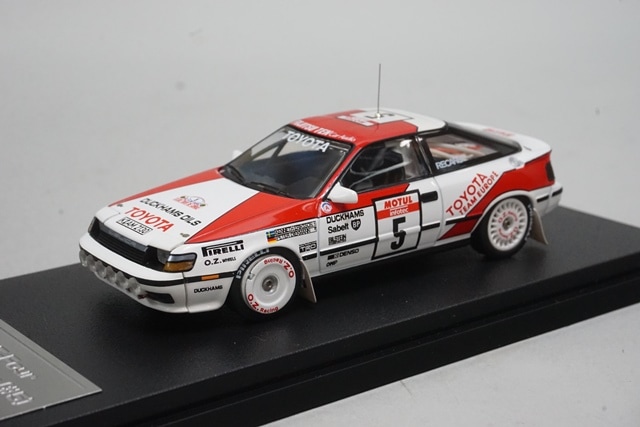 トヨタ セリカ ターボ GT-Four 1992 サインツ 1/43 hpi HPI Racing 1/43 8146 Toyota Celica GT-Four 1992 #4 Swedish