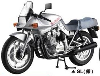 タ*ギ様 アオシマ SUZUKI GSX1100S 刀 カタナ 銀 1/12 フ SUZUKI GSX1100S KATANA SD（青／銀）｜株式会社 青島文化教材社