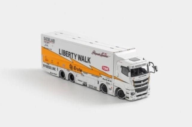 新品 KS073-300 ゲインコーププロダクツ GCD 1/64 三菱 ふそうLB