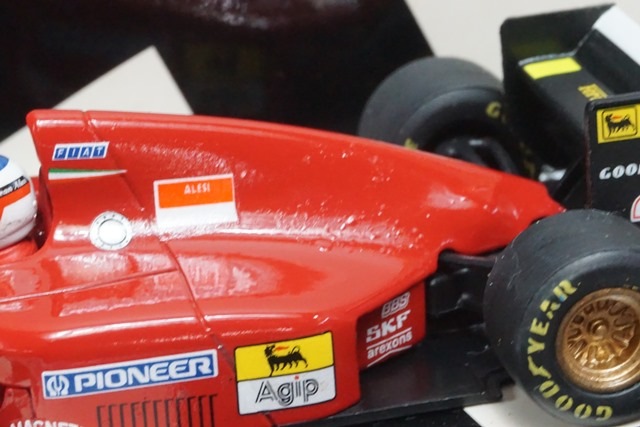 1/43 ミニチャンプス 430940027 フェラーリ 412 T1 J.アレジ #27
