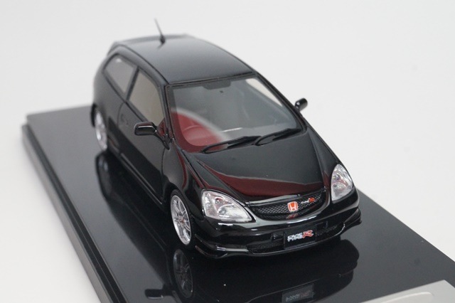 新品18C01-05 onemodel 1/43 ホンダ シビック EP3 ブラックパール