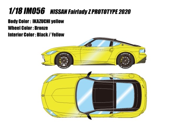 ニッサン フェアレディZ プロトスペック US 1/18 メイクアップ イデア 新品 IM056 メイクアップ/イデア 1/18 日産 フェアレディZ