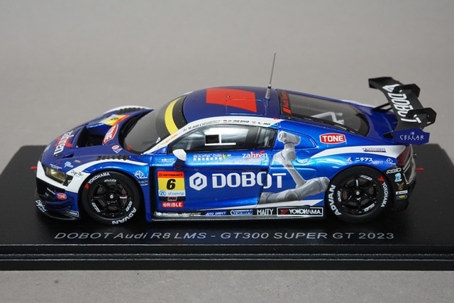 1/43 スパーク SGT068 DOBOT アウディ R8 LMS GT300 スーパーGT 2023