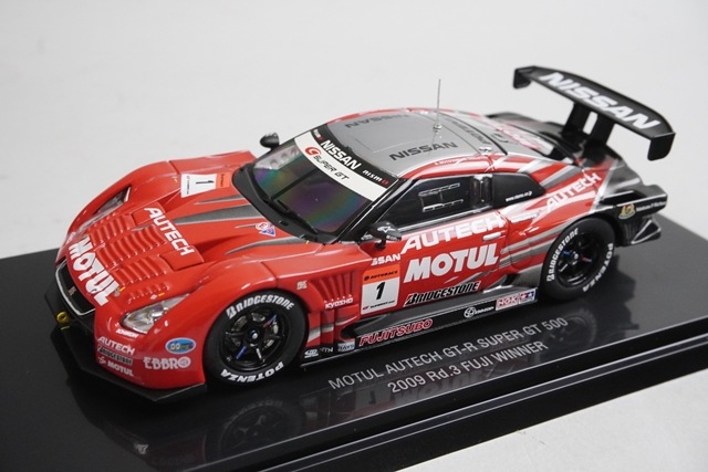 1/43 ���֥� 44232 ���� ����塼�� �����ƥå� GT-R �����ѡ�GT500 Rd.3 �ٻ� ͥ�� 2009 #1