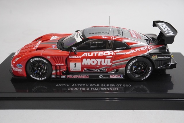 1/43 ���֥� 44232 ���� ����塼�� �����ƥå� GT-R �����ѡ�GT500 Rd.3 �ٻ� ͥ�� 2009 #1
