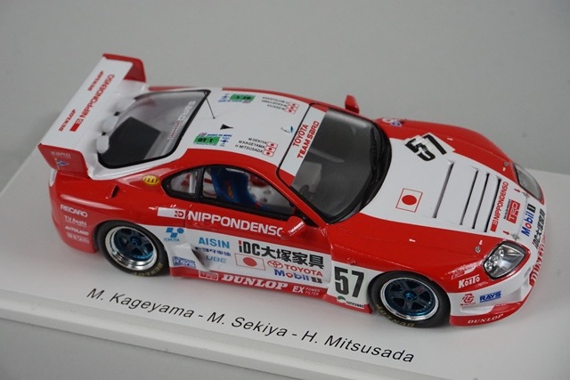 1/43 スパーク S2389 トヨタ スープラ ルマン 1996 #57 影山正美