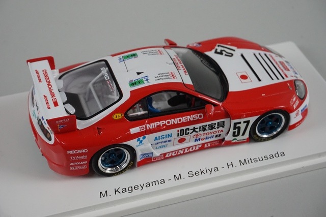 1/43 スパーク S2389 トヨタ スープラ ルマン 1996 #57 影山正美