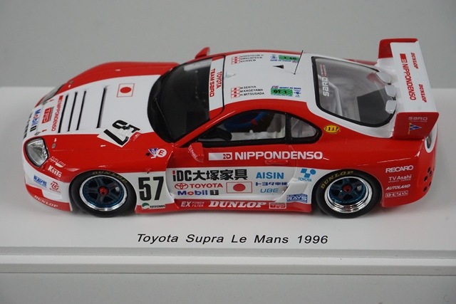 1/43 スパーク S2389 トヨタ スープラ ルマン 1996 #57 影山正美