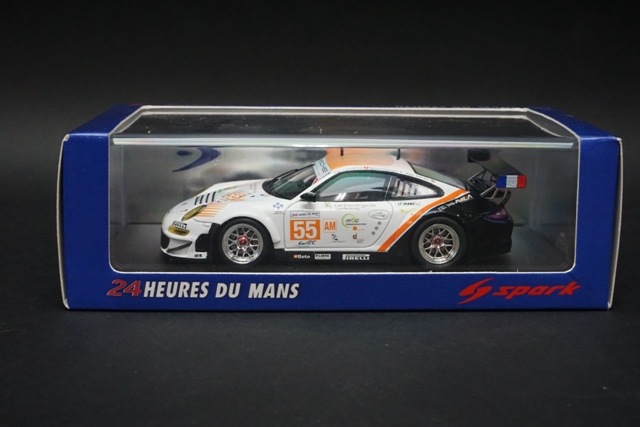 1/43 スパーク S3734 ポルシェ Porsche 997 RSR LM2012 JWA-Avila #55