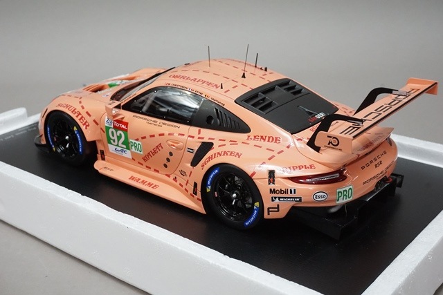 1/18 ѡ 18S393 ݥ륷 911 RSR LMGTE 24H LM 2018 ͥ M.CHRISTENSEN K.ESTRE L.VANTHOOR #92