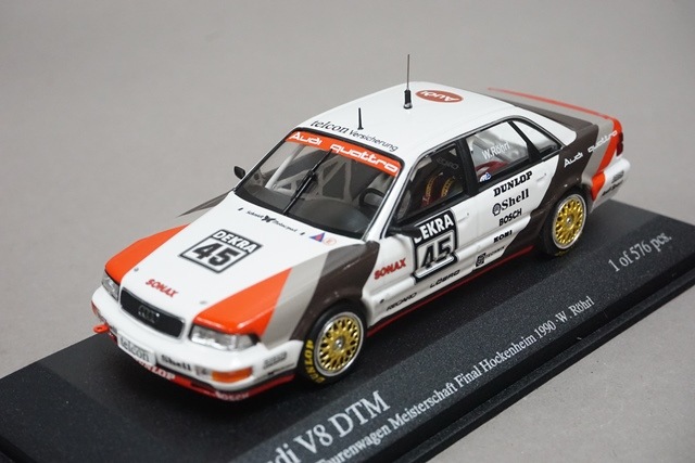 1/43 ミニチャンプス 400901445 アウディ V8 DTM 1990, Boost Gear