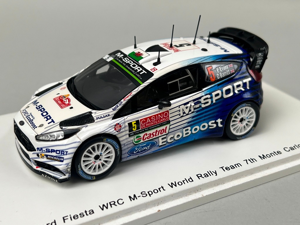 1/43 Fiesta RS WRC M-Sport 2016年モンテカルロ 1/43 Fiesta RS WRC M-Sport 2016年モンテカルロ 1/43 Fiesta RS WRC M-
