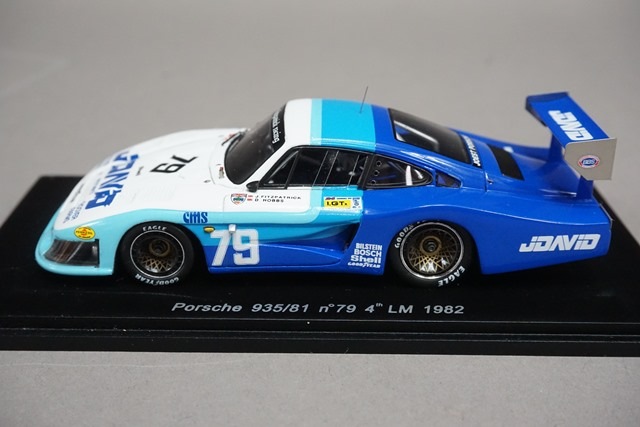 1/43 スパーク S1925 ポルシェ 935/81 4th LM 1982 #79, Boost Gear 