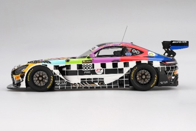 新品 TS0627 TopSpeed 1/18 メルセデス AMG GT3 EVO バサースト12時間