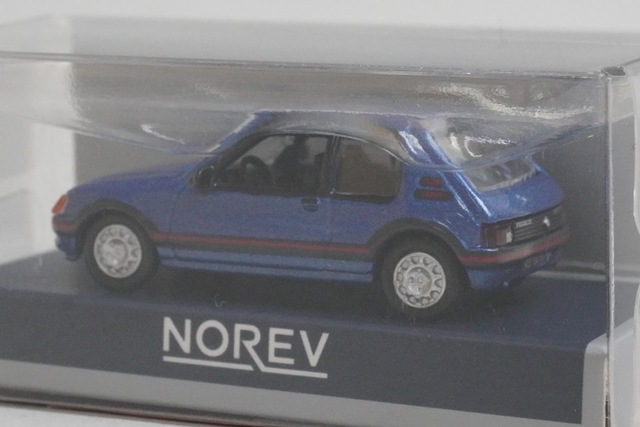 新品 471729 ノレブ 1/87 プジョー 205 GTI 1990 マイアミブルー