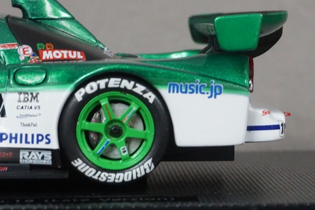 1/43 エブロ 43762 ホンダ タカタ 童夢 NSX スーパー GT 2005