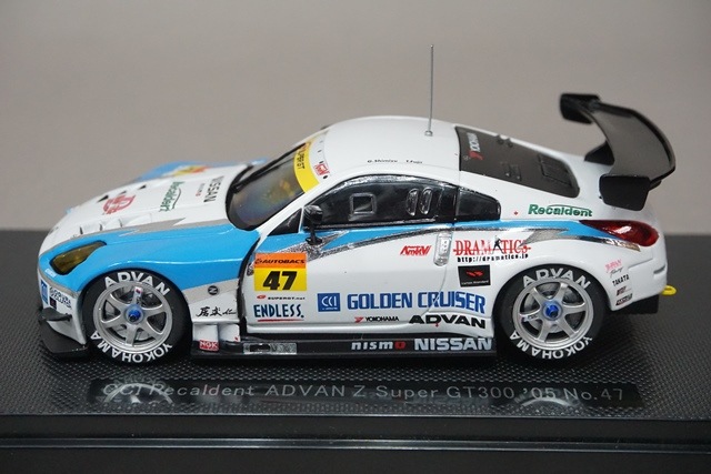 1/43 エブロ 43703 日産 CCI リカルデント アドバン Z スーパー GT300