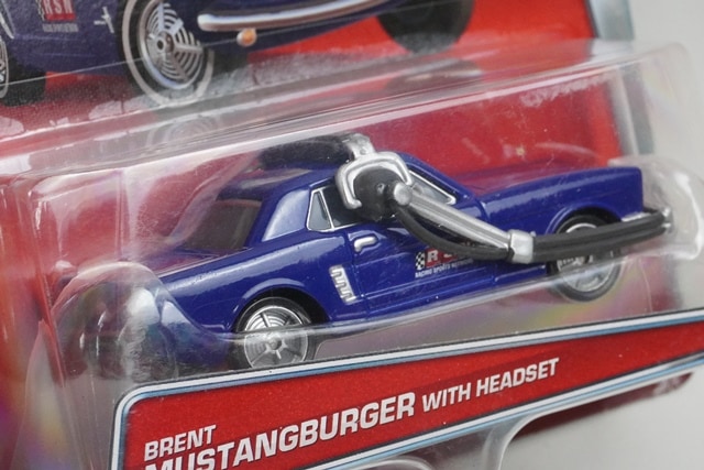 カーズ、マテル、ミニカー、リークレス、RPM #65、ブレント・マスタング マテル カーズ ブレント・マスタングバーガー ブリスター仕様