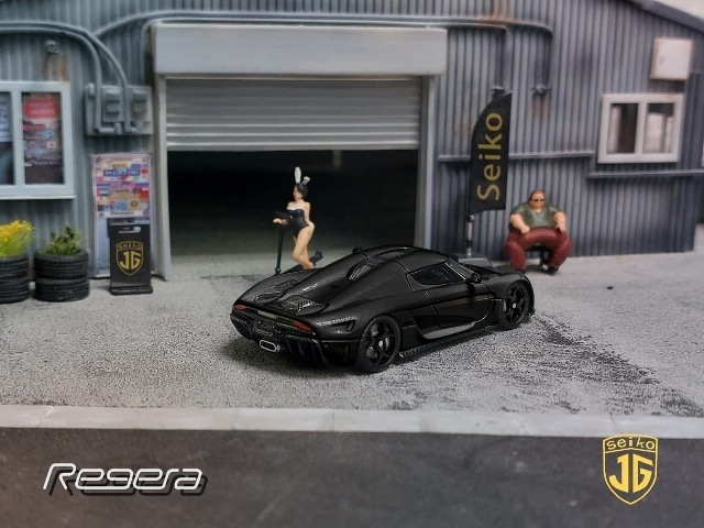 レアコレ 予約 Seiko JG 1/64 ケーニグセグ レゲーラ Koenigsegg Regera