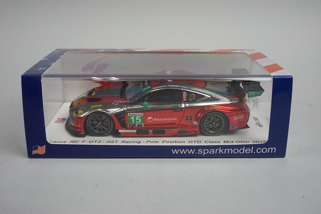 1/43 スパーク US052 レクサス RCF GT3-3GT Racing Pole
