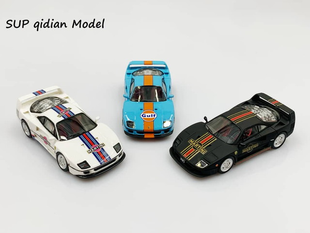 新品 Sup Qidian Model 1/64 F40 (F120) Gulf, Boost Gear ミニカー通販