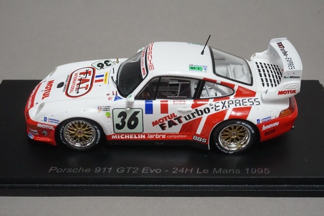 スパーク 1/43 ポルシェ 991.2 911 GT2 RS2018 スパーク 1/43 ポルシェ 911 GT2 1995 パリ 1000km ウィナー #70