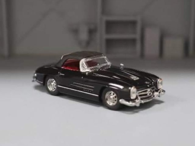 メルセデス・ベンツ300SL デンマーク製ミニカー メルセデス・ベンツ300SL デンマーク製ミニカー