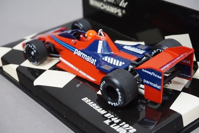 1/43 TSM ブラバム BT46 1978 イタリアGP 1-2フィニッシュ 1/43 TSM ブラバム BT46 1978 イタリアGP 1-2フィニッシュ 1/43