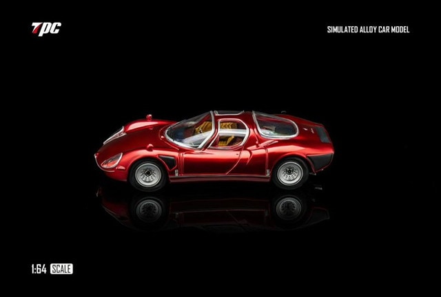 Alfa Romeo ティーポ33 1/16スケール プラモデルキット 予約 TPC 1/64 アルファ ロメオ ティーポ Alfa Romeo Tipo 33 Stradale