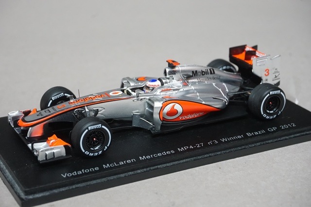 【未開封】スパーク 1/43 マクラーレン MP4-27 バトン ブラジルGP 1/43 スパーク S3049 Vodafone マクラーレン メルセデス MP4-27
