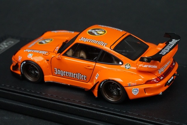 1/43 イグニッションモデル IG2173 RWB 993 オレンジ イエガーマイ