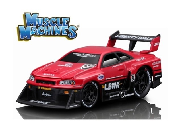 LBWK 34GTR赤RED INNO 1/64 LBWK 34GTR赤RED INNO 1/64