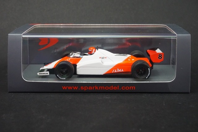 1/43 スパーク S4842 マクラーレン MP4/1C #8 2nd Long Beach GP 1983