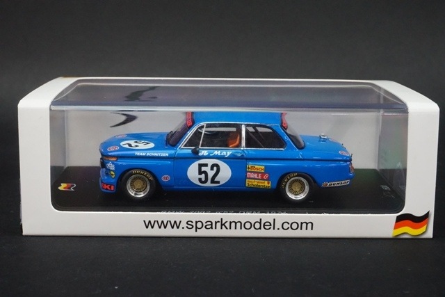 1/43 スパーク SG035 BMW 2002 #52 DRM 1974 W.May, Boost Gear