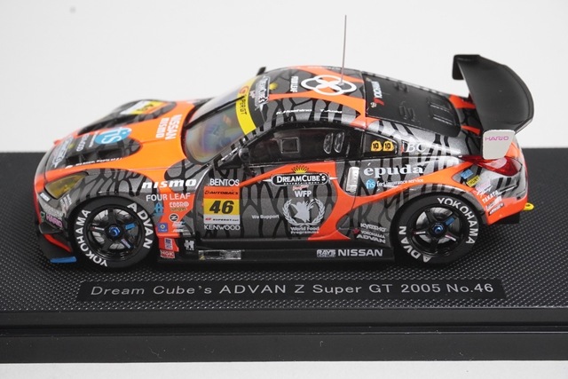 1/43 エブロ 43704 日産 ドリーム キューブ アドバン Z スーパー GT300