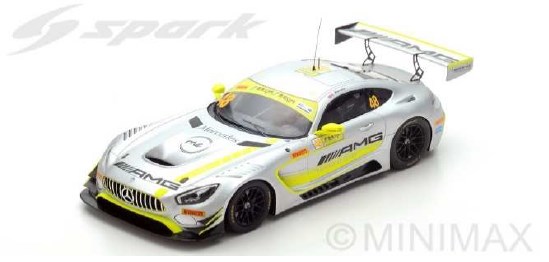予約118MC17 スパーク 1/18 メルセデス AMG GT3 #48 ドライビング