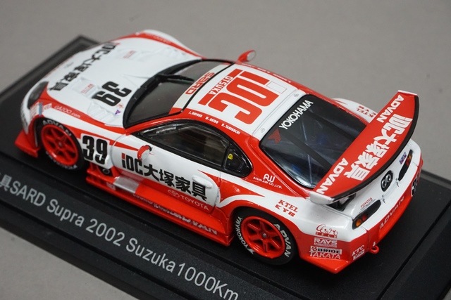 1/43 エブロ 43392 トヨタ iDC大塚家具 サード スープラ 鈴鹿 1000Km