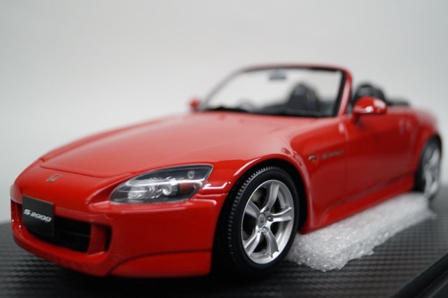 ignition model 1/18 HONDA S2000 AP2 RED from japan free