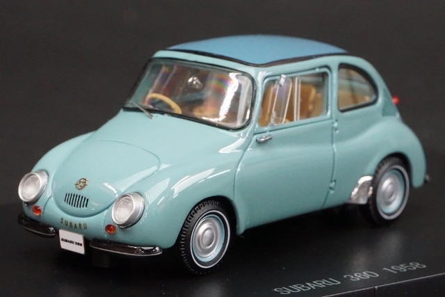 1/43 エブロ 45686 スバル 360 1958 ブルー, Boost Gear ミニカー通販