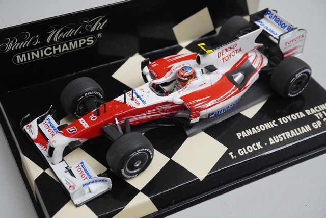 1/43 ミニチャンプス 400090010 パナソニック トヨタ レーシング TF109
